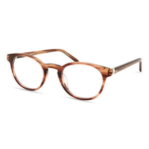 Modo 6568 Bark Eyeglasses Round Brown Tortoise Frame Lightweight Desig BRAND NEW